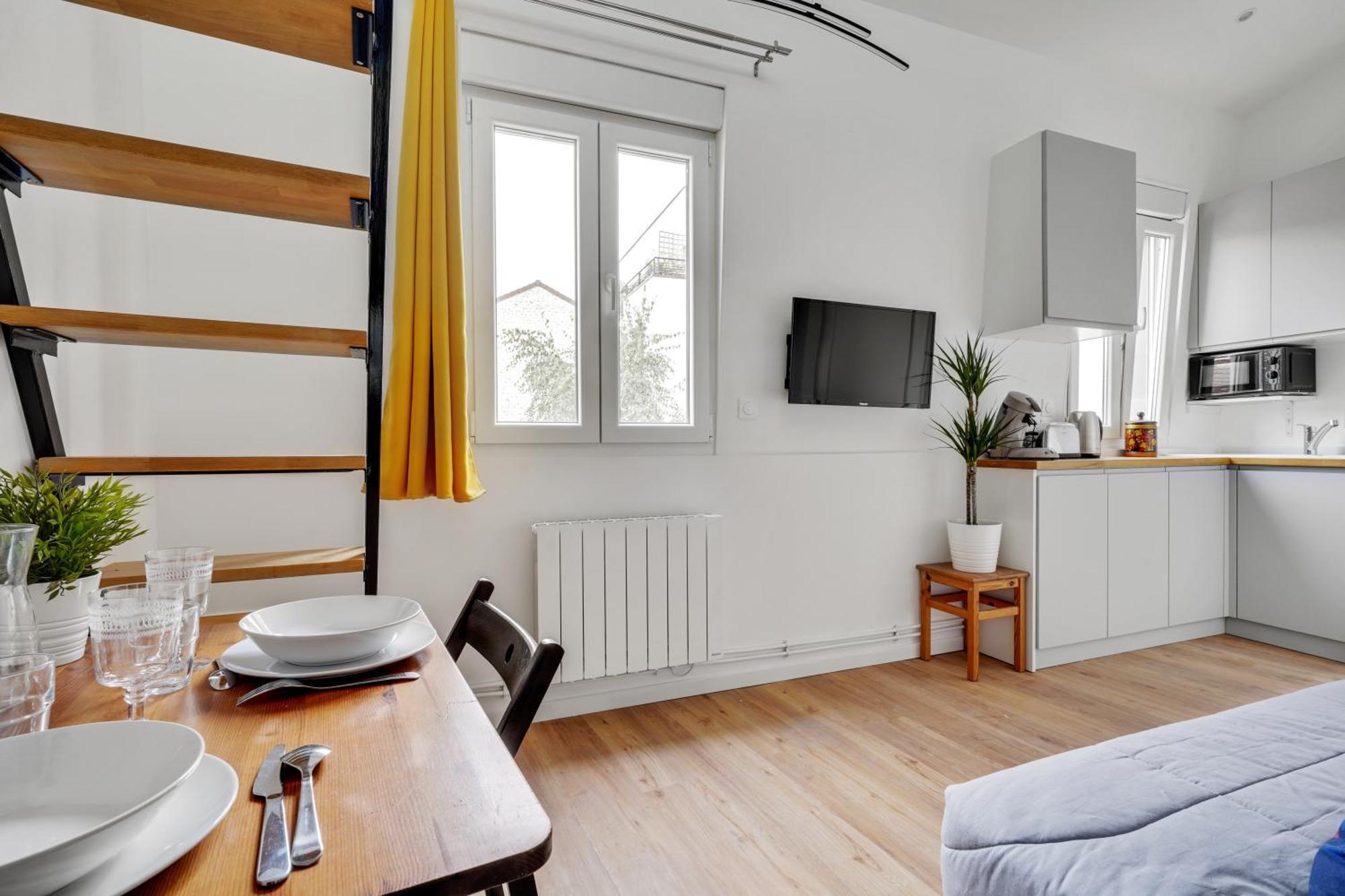 Studio Avec Mezzanine - Wifi - Proche Paris モントルイユ エクステリア 写真