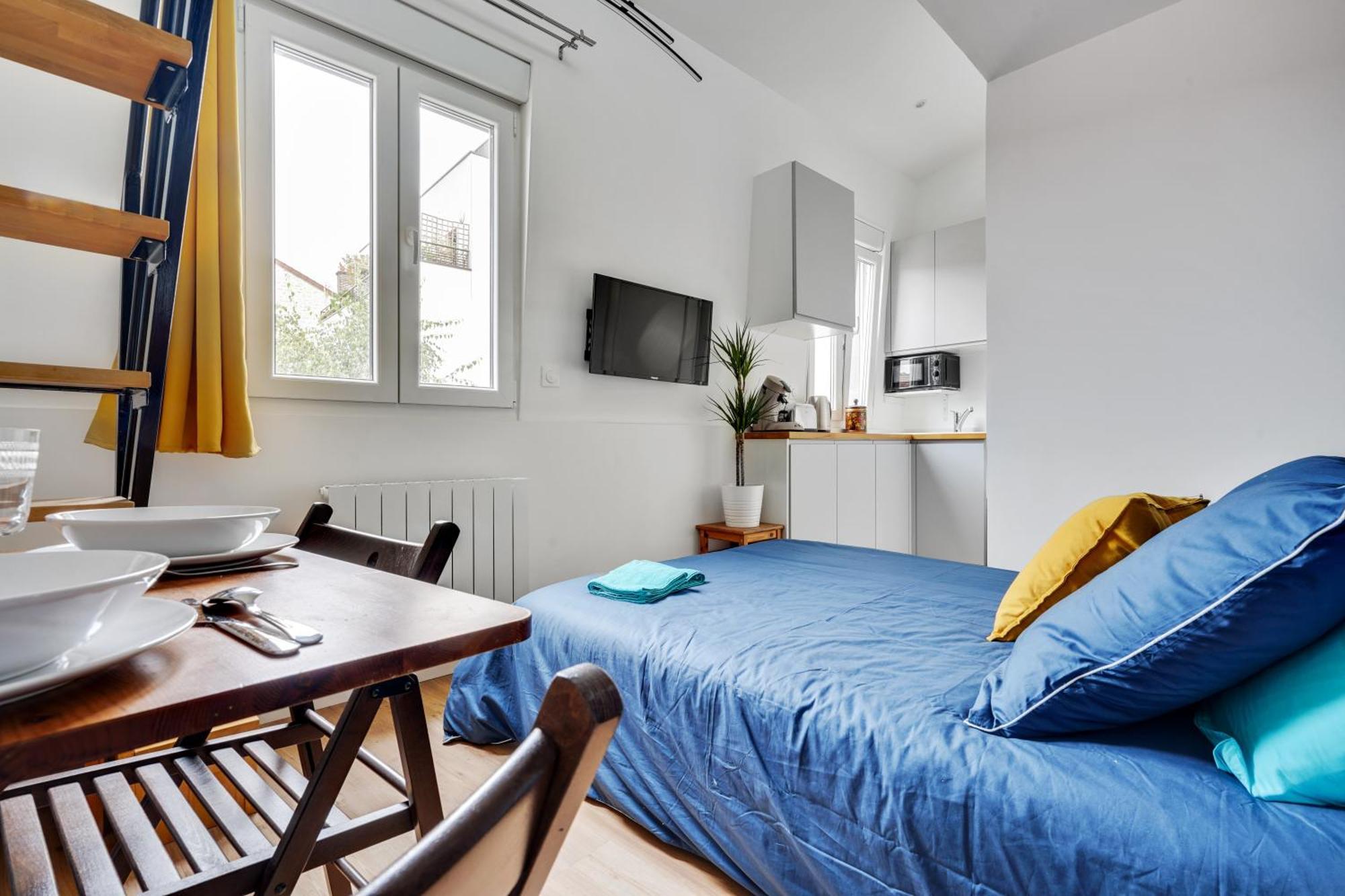 Studio Avec Mezzanine - Wifi - Proche Paris モントルイユ エクステリア 写真